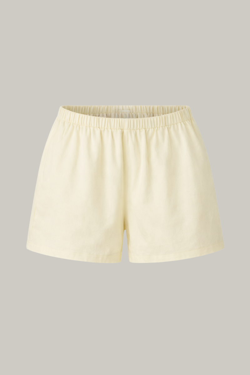 Organic Cotton Lined Shorts Butter
