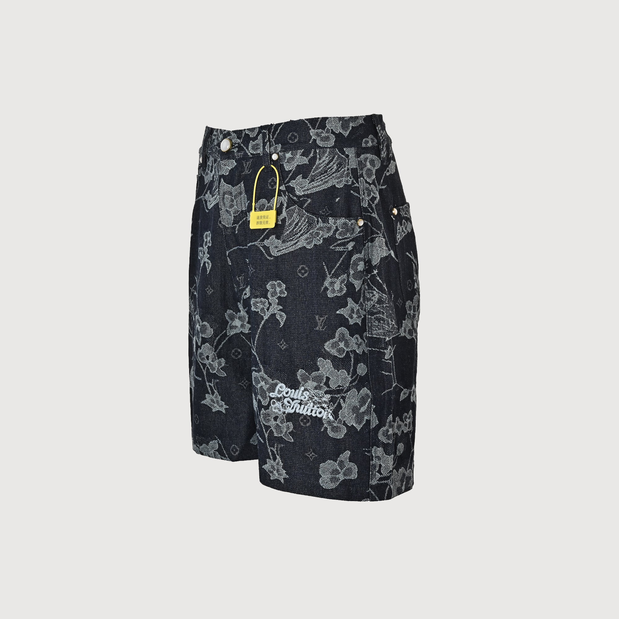 Louis Vuitton Floral Jacquard Denim Shorts – Unisex HY3400701-SHT