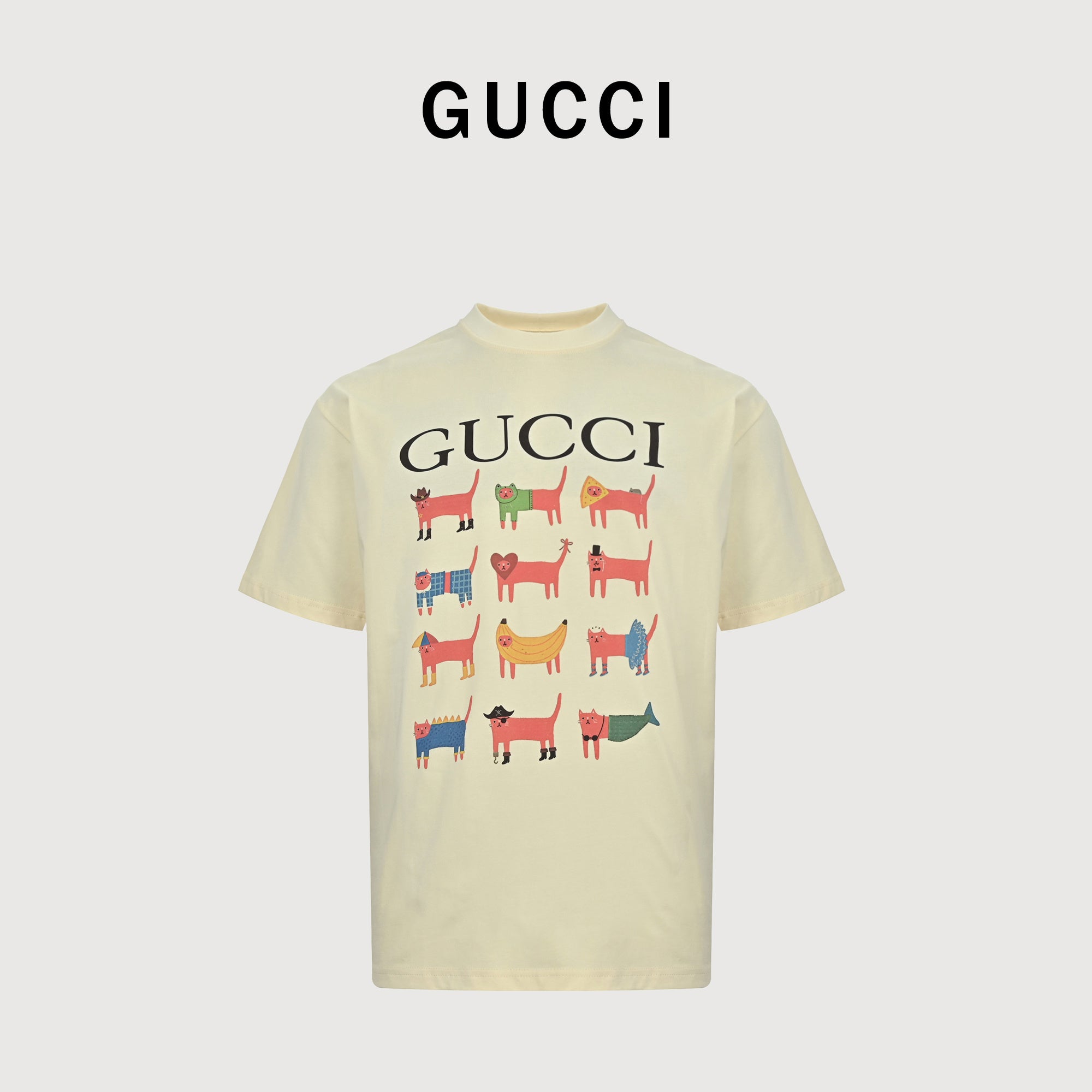 Gucci New Cartoon Series Short Sleeve Tee – Early Spring Collection TS2600331