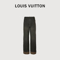 LV Monogram Cuff Skate Wide-Leg Denim Jeans – Unisex TS7200829