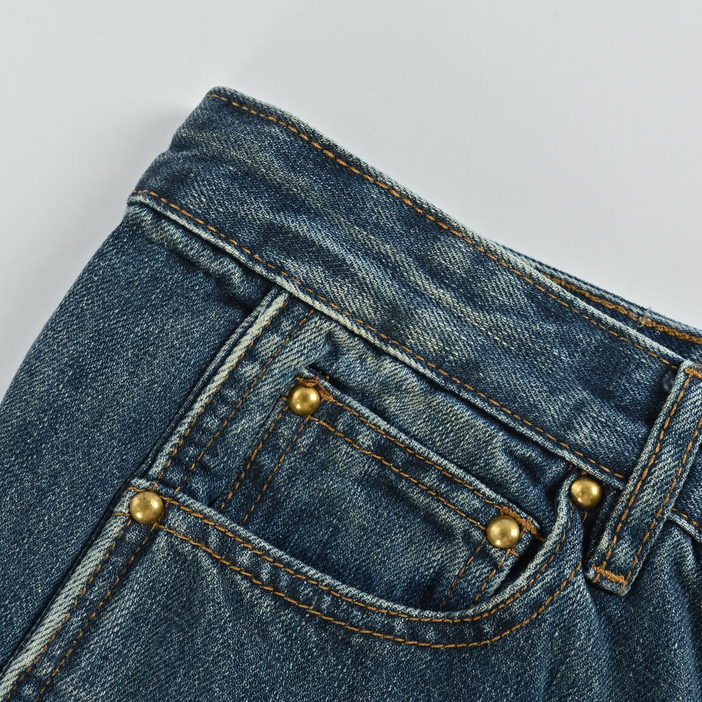 Louis Vuitton 25FW Wave-Stripe Washed Denim Jeans – Unisex  HH5201115