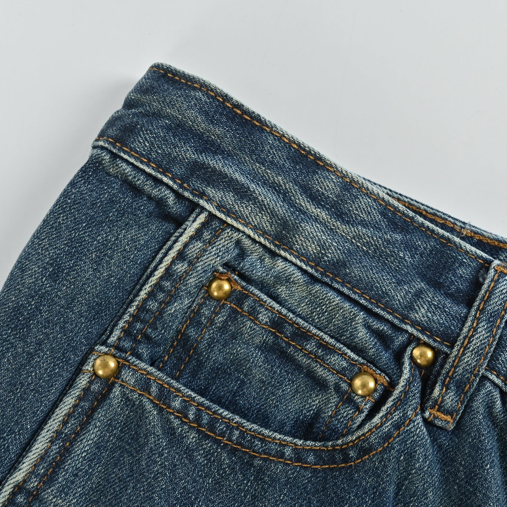 Louis Vuitton 25FW Wave-Stripe Washed Denim Jeans – Unisex  HH5201115