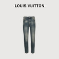 Louis Vuitton Graffiti Letter Pocket Heavy-Washed Denim Jeans – Unisex  XM5201225