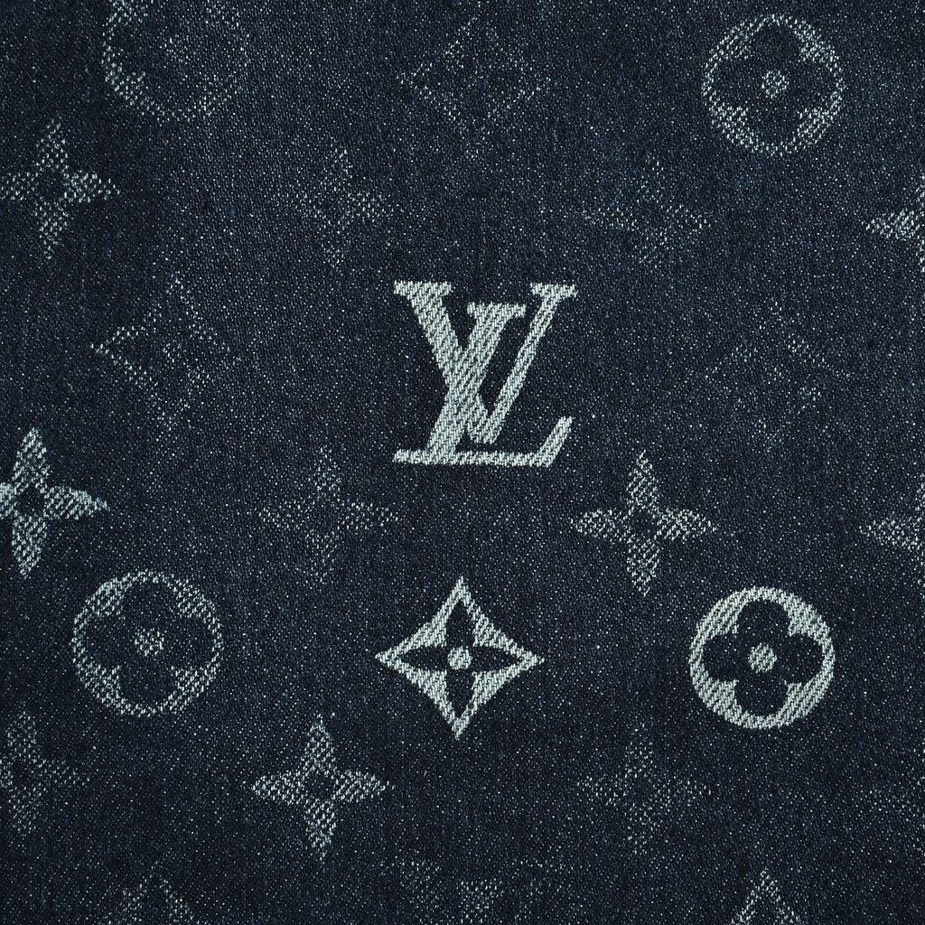 Louis Vuitton Monogram Faded Plaid Jacquard Pocket Denim Jacket – Unisex R5600819
