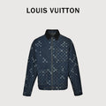 Louis Vuitton Monogram Faded Plaid Jacquard Pocket Denim Jacket – Unisex R5600819