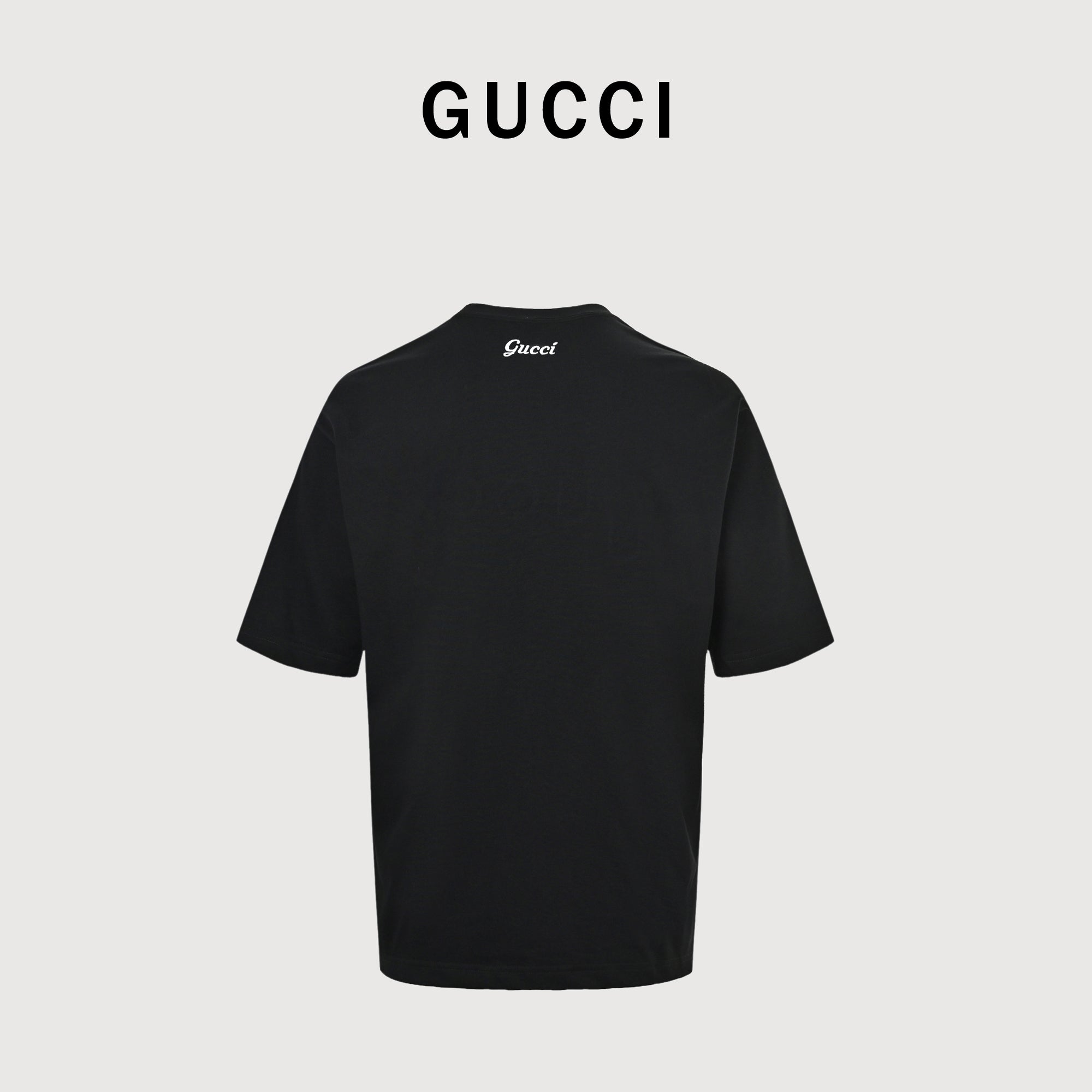 Gucci Classic Embroidered Logo Short Sleeve Tee – Heavyweight Cotton TS2600421